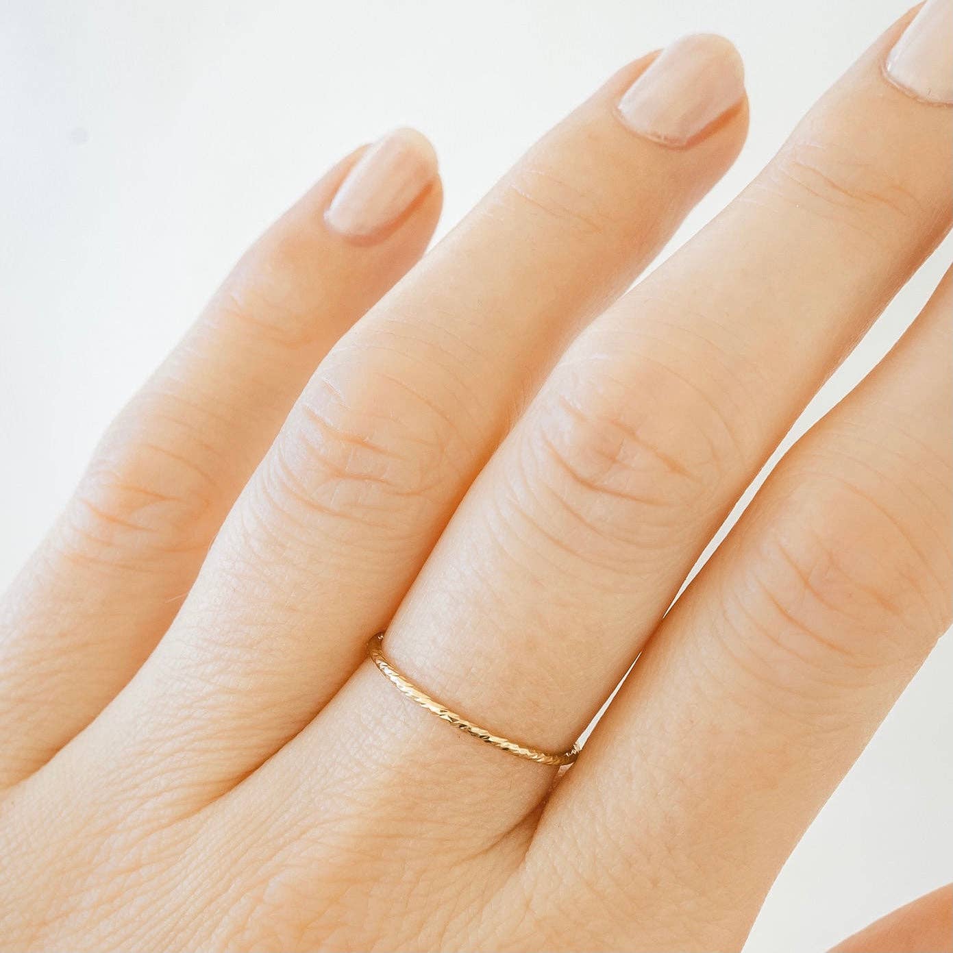 Renee Ring: Gold Filled / 6