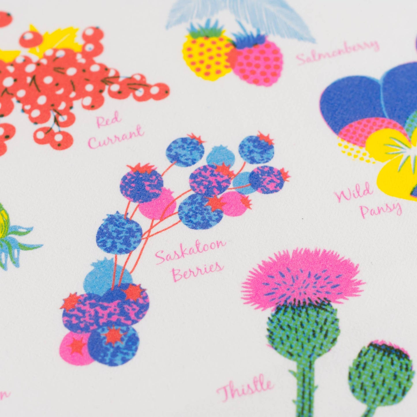 Vibrant Life Series - Herbals Tea Towel