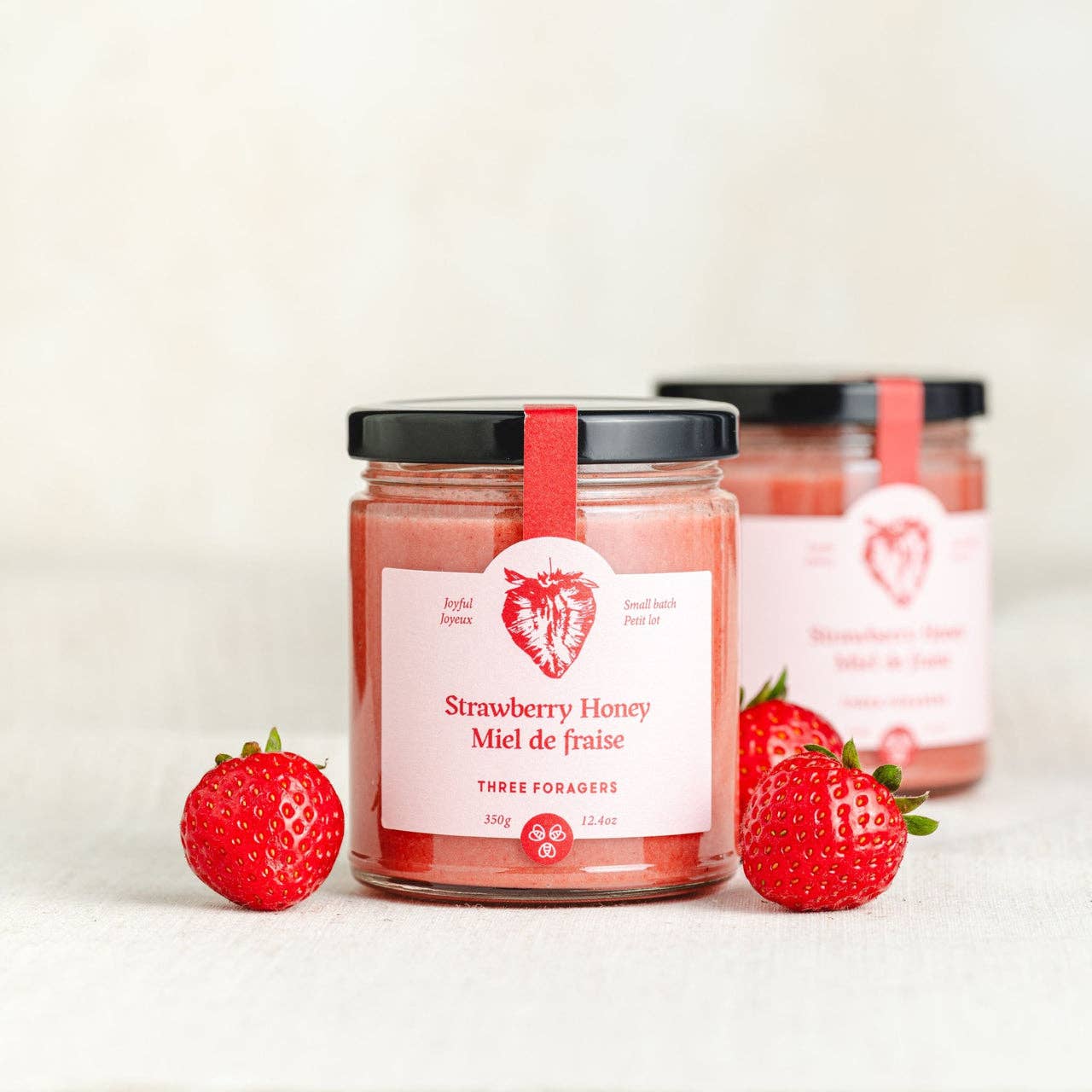 Strawberry Infused Honey - 350 g