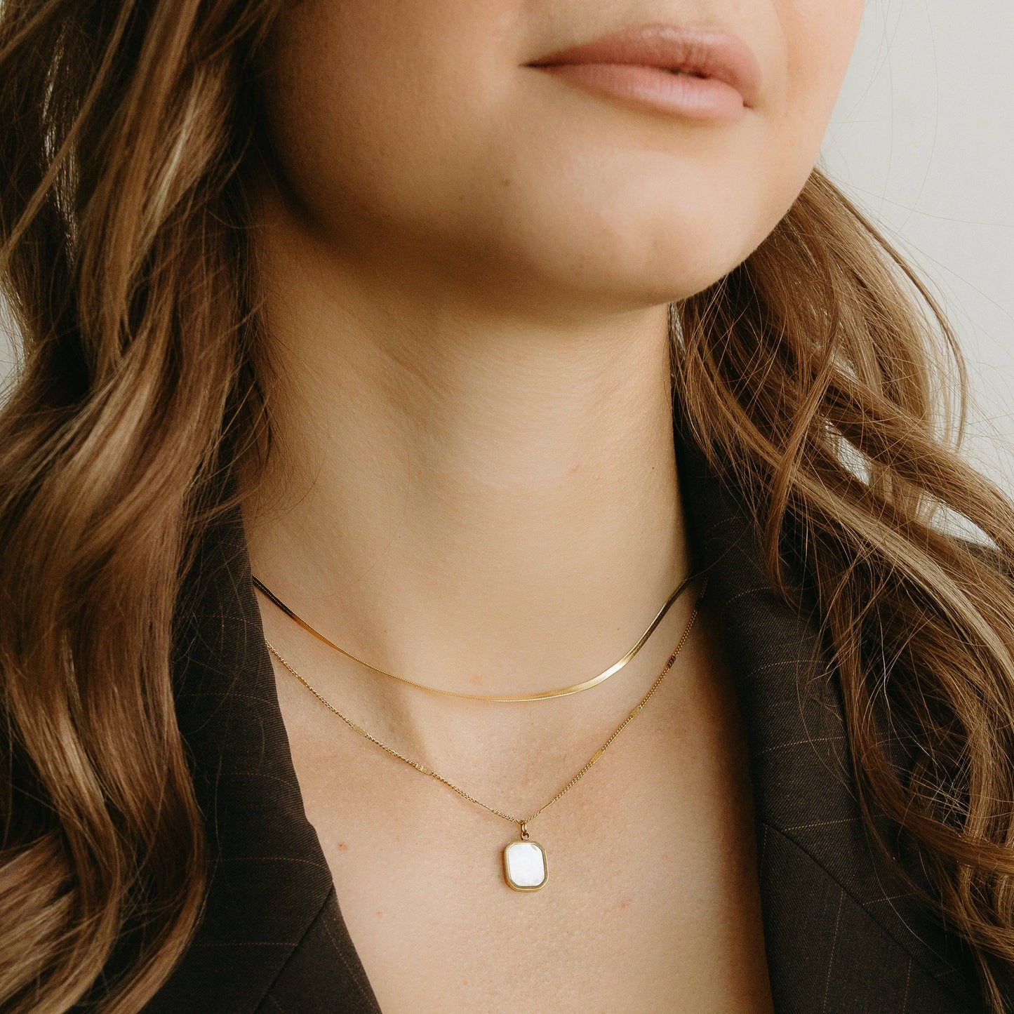 Herringbone Chain Necklace