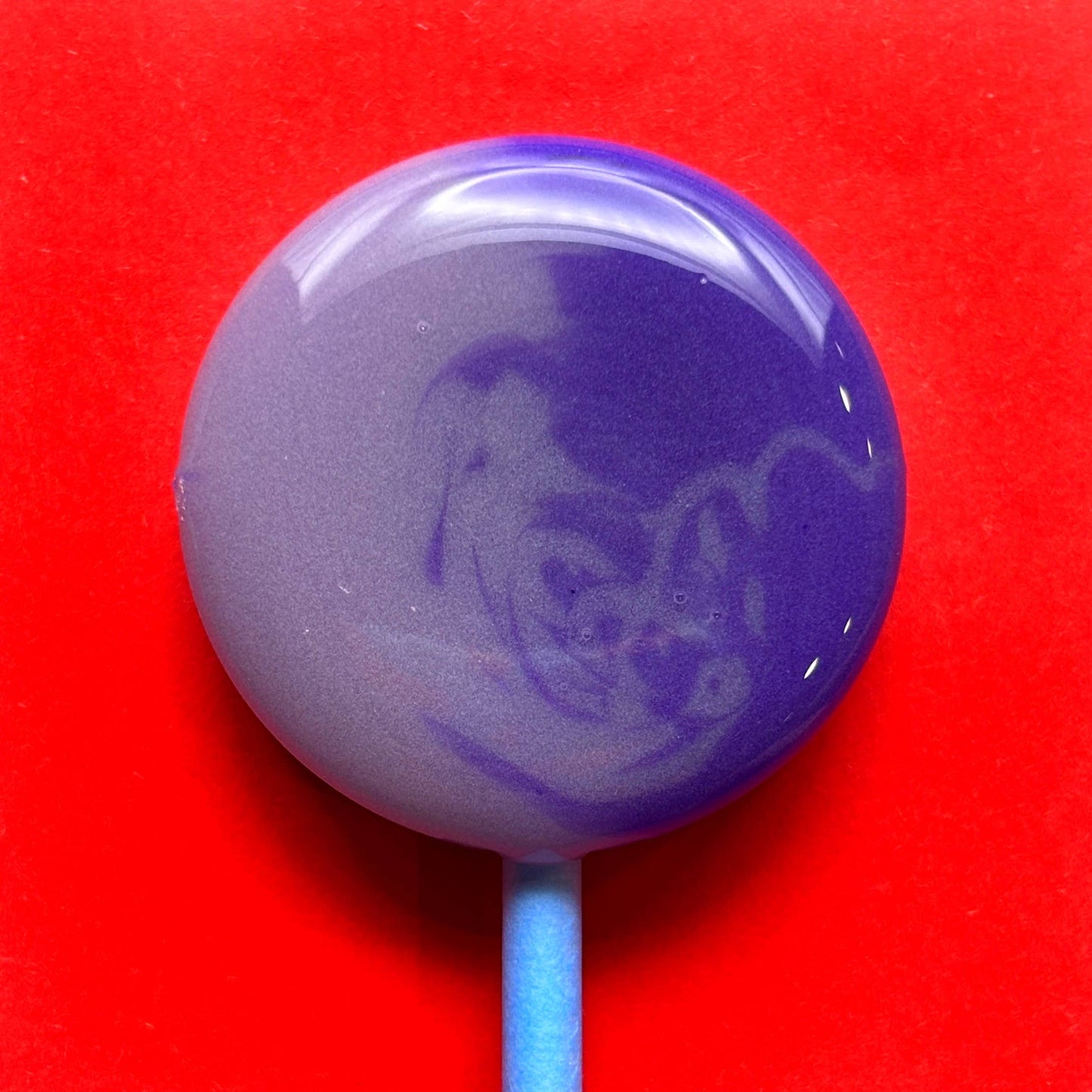 Mini Handcrafted Rainbow Lollipops: Green Apple Lime