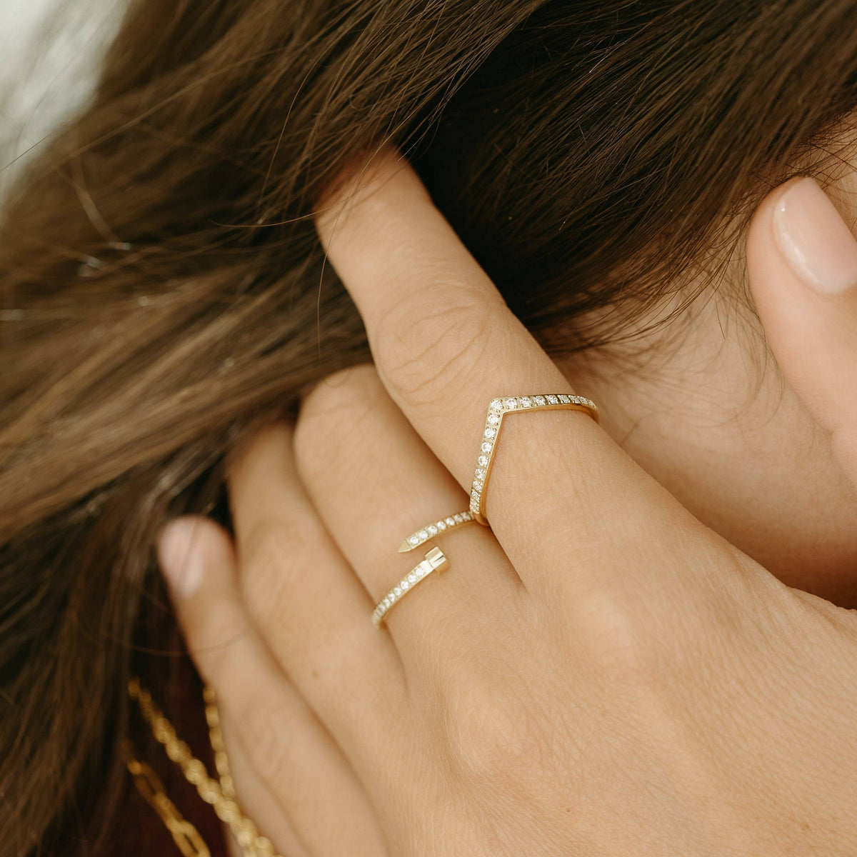 The Alessia Wrap Ring: 7