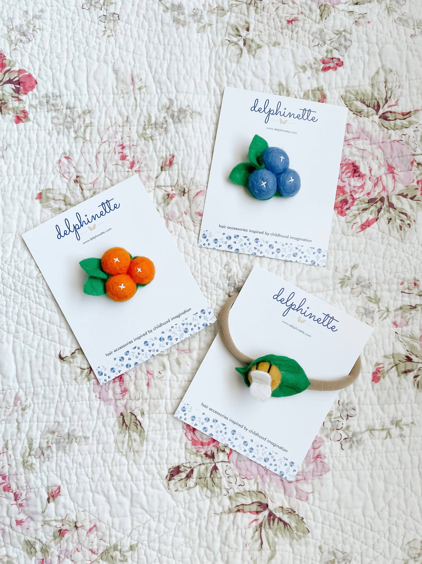 Clementine Orange Hair Tie