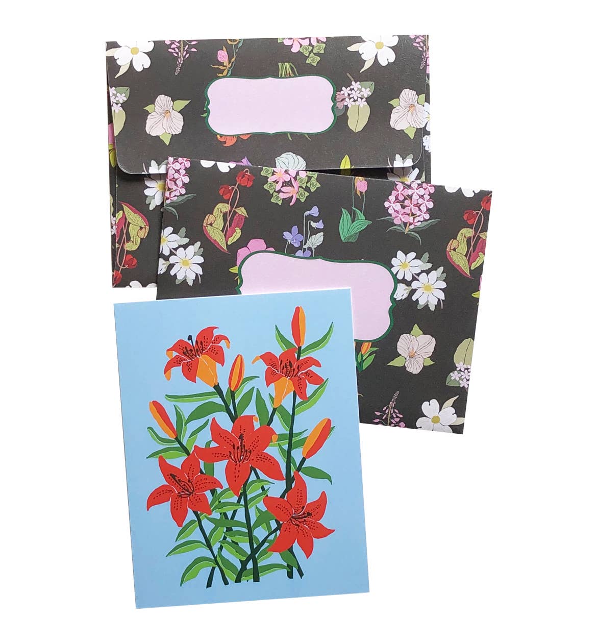 Saskatchewan Western Red Lily Greeting Card