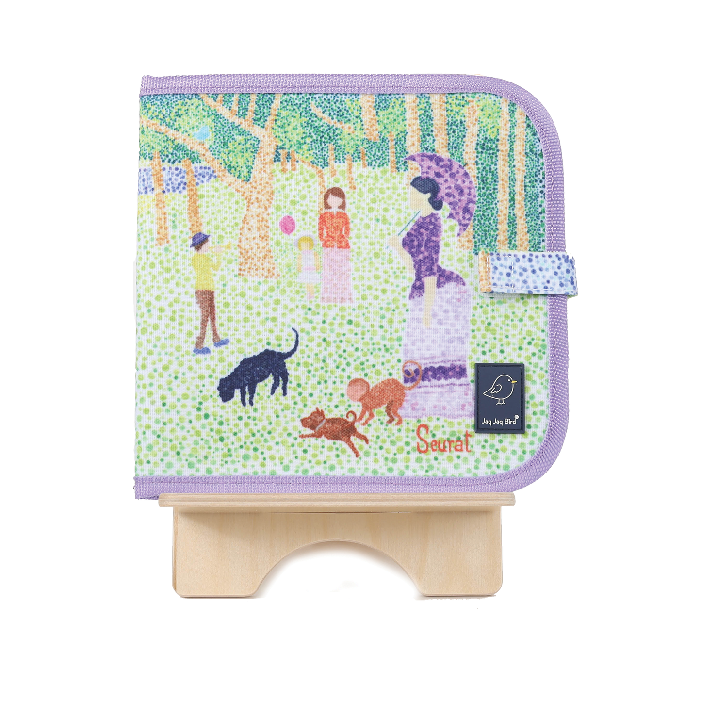 Color It & Go Erasable Book -Seurat - Wipe Wet +Dry Book