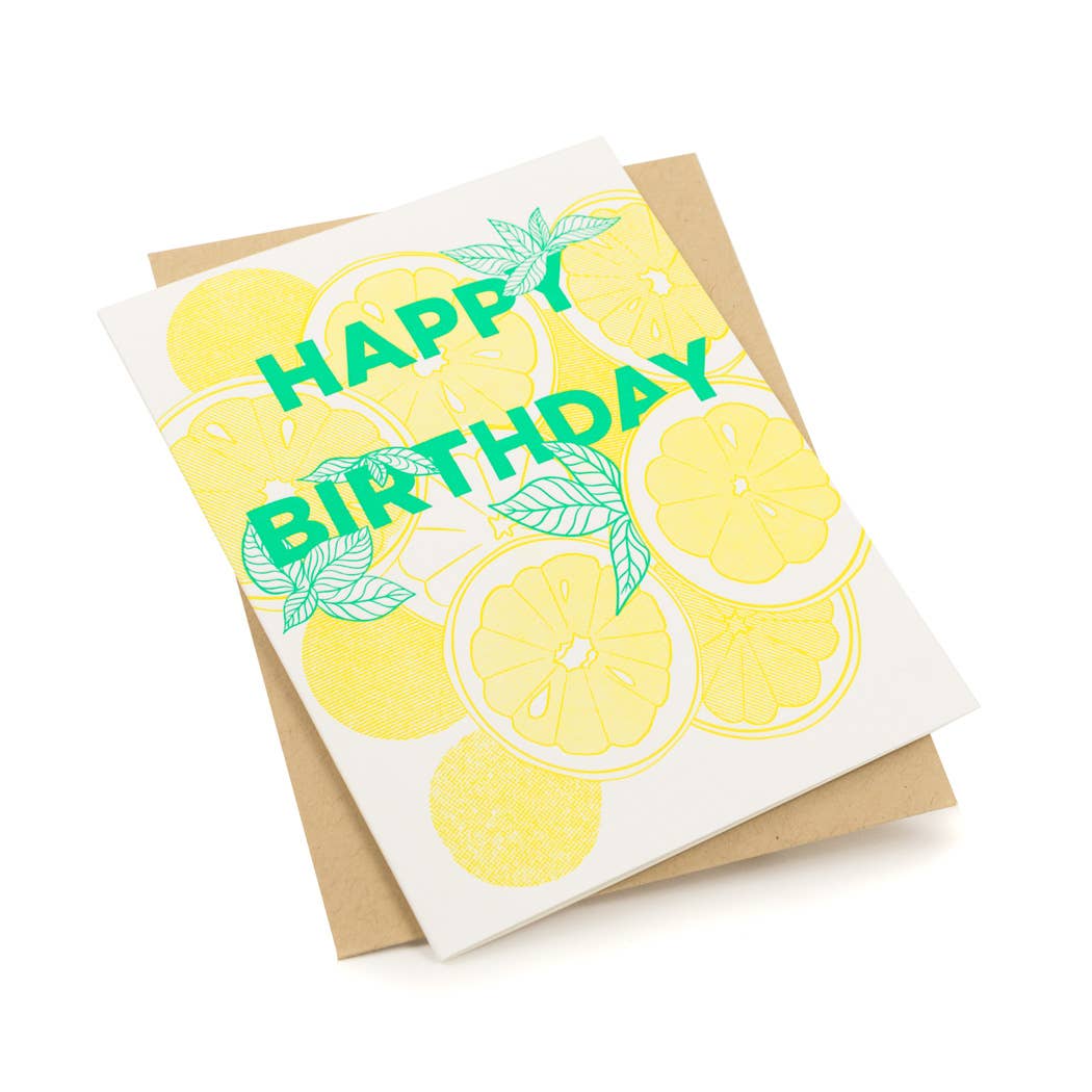 Birthday Lemons Card