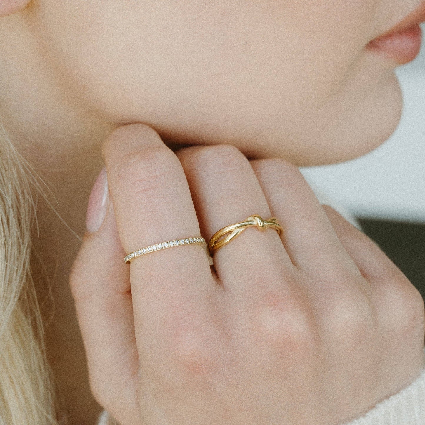 Everly Knot Ring: 6