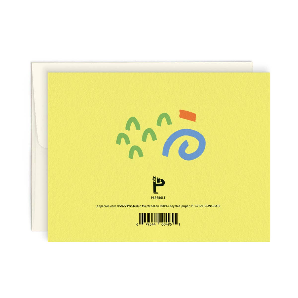 CONGRATS — Greeting card
