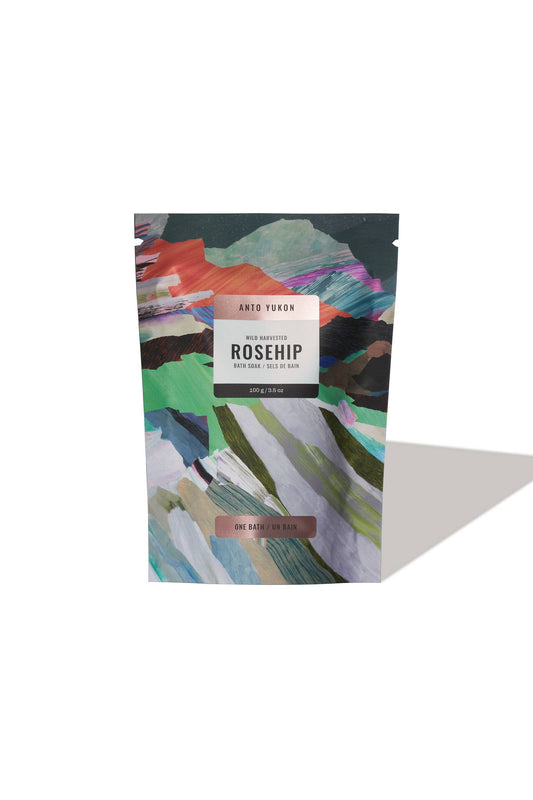 Foaming Rosehip Bath Soak: 100 g