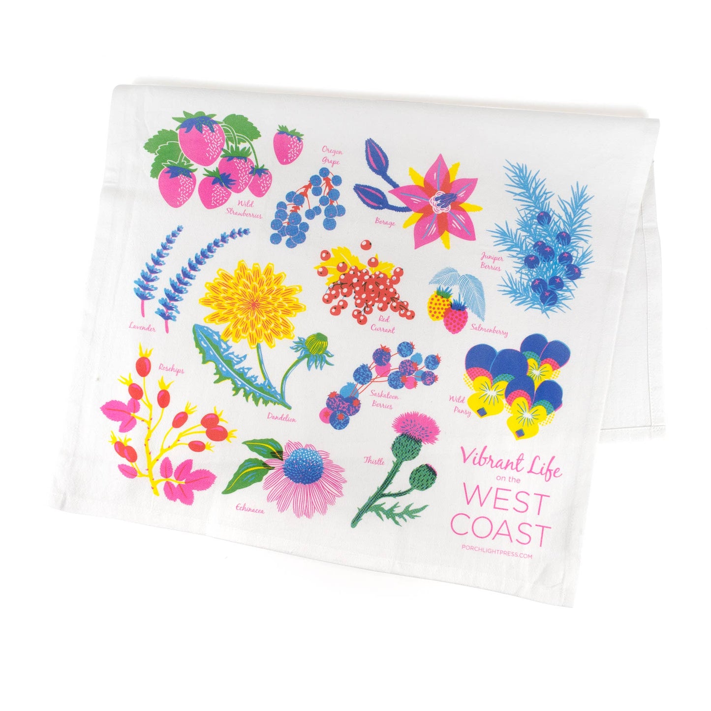 Vibrant Life Series - Herbals Tea Towel
