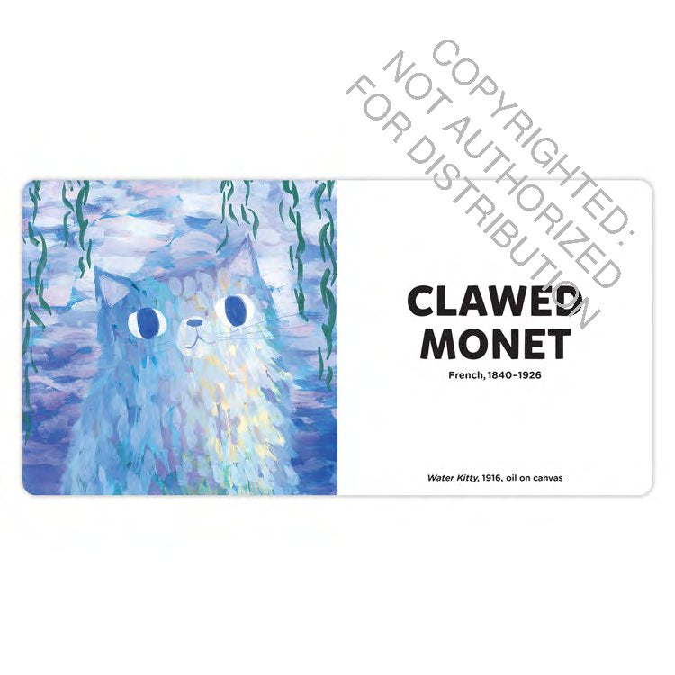 Artsy Cat Board Book