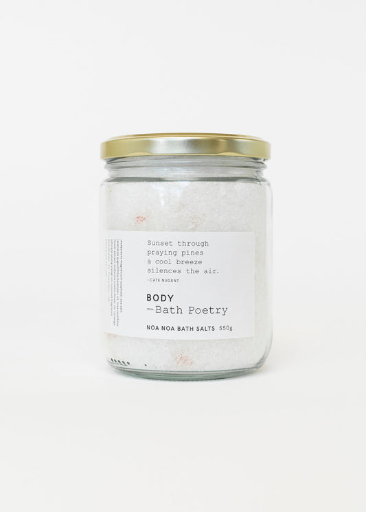 Bath Poetry Noa Noa Bath Salts