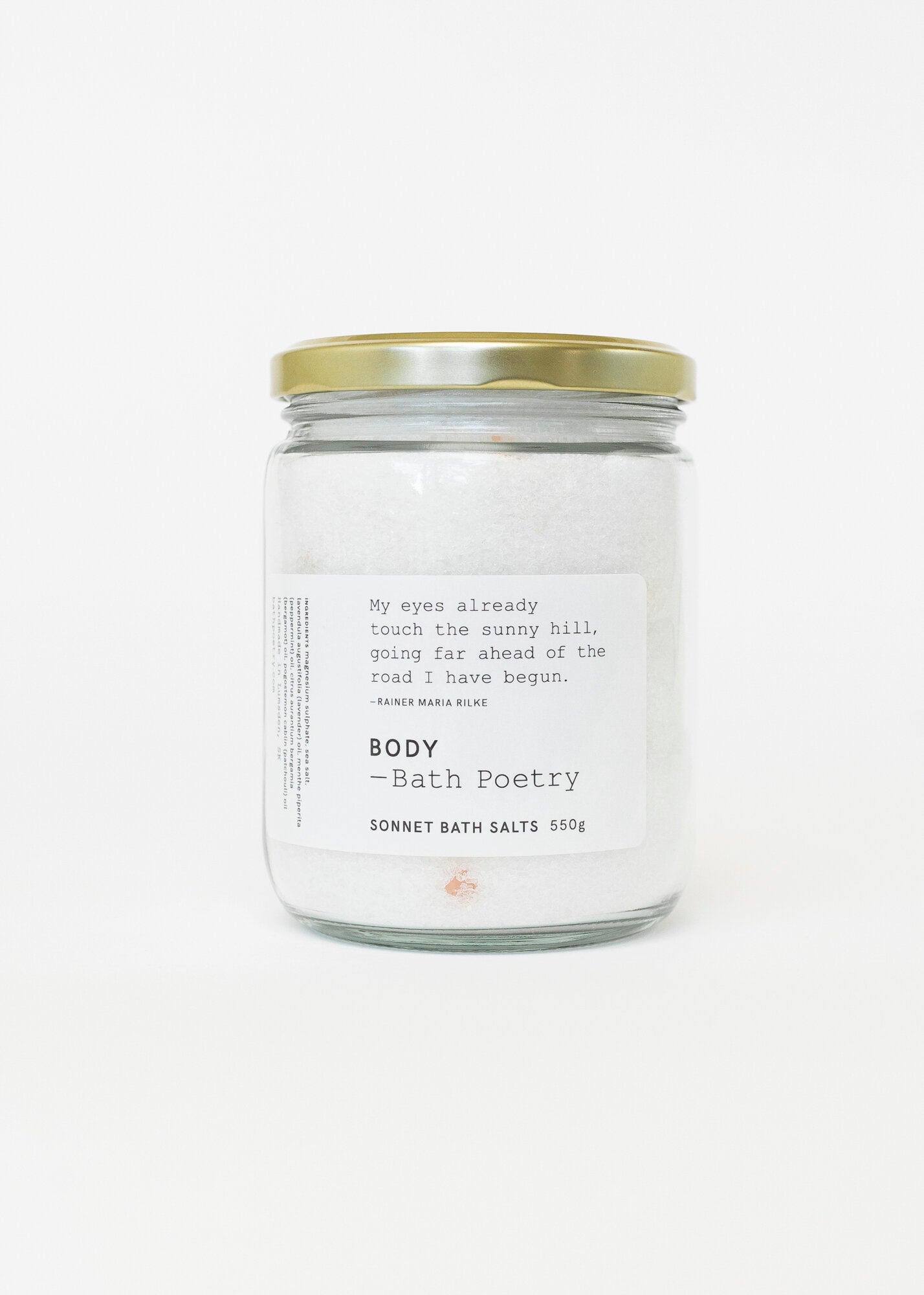 Bath Poetry Sonnet Bath Salts