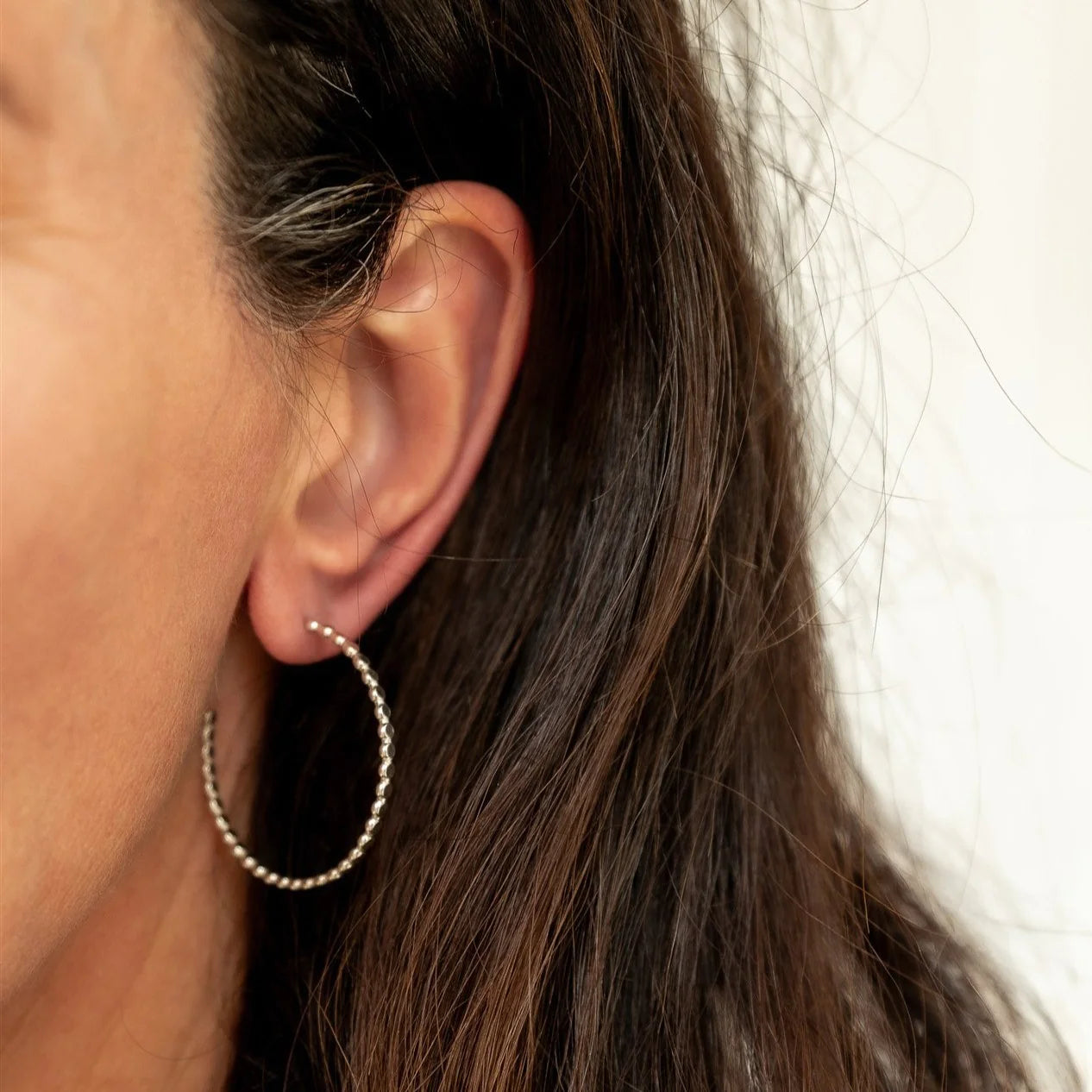 Frieda Eclipse Mega Hoop Earrings