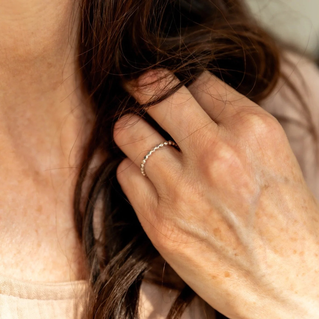 Frieda Eclipse Ring Sterling Silver