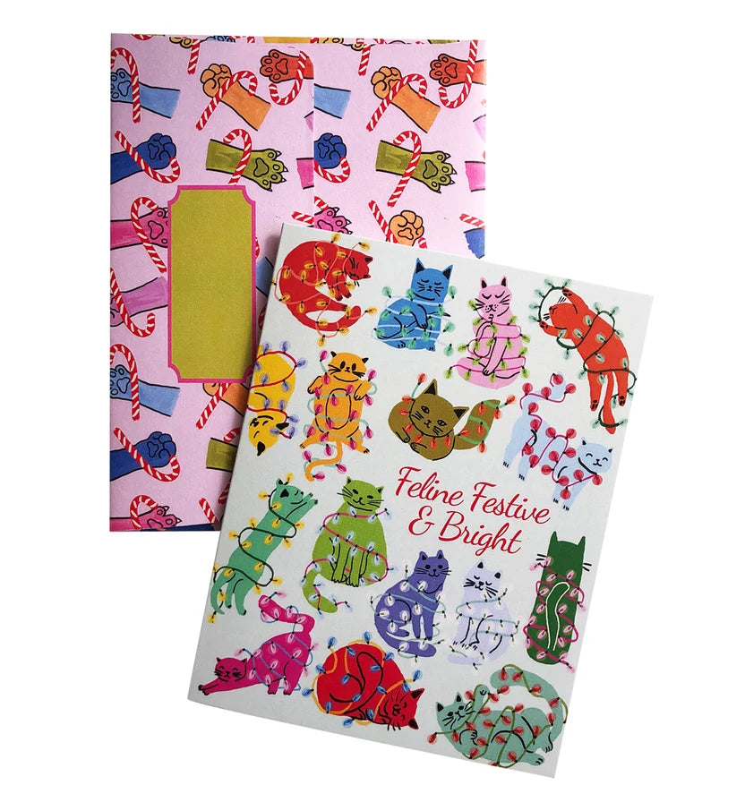 Feline Festive & Bright Card