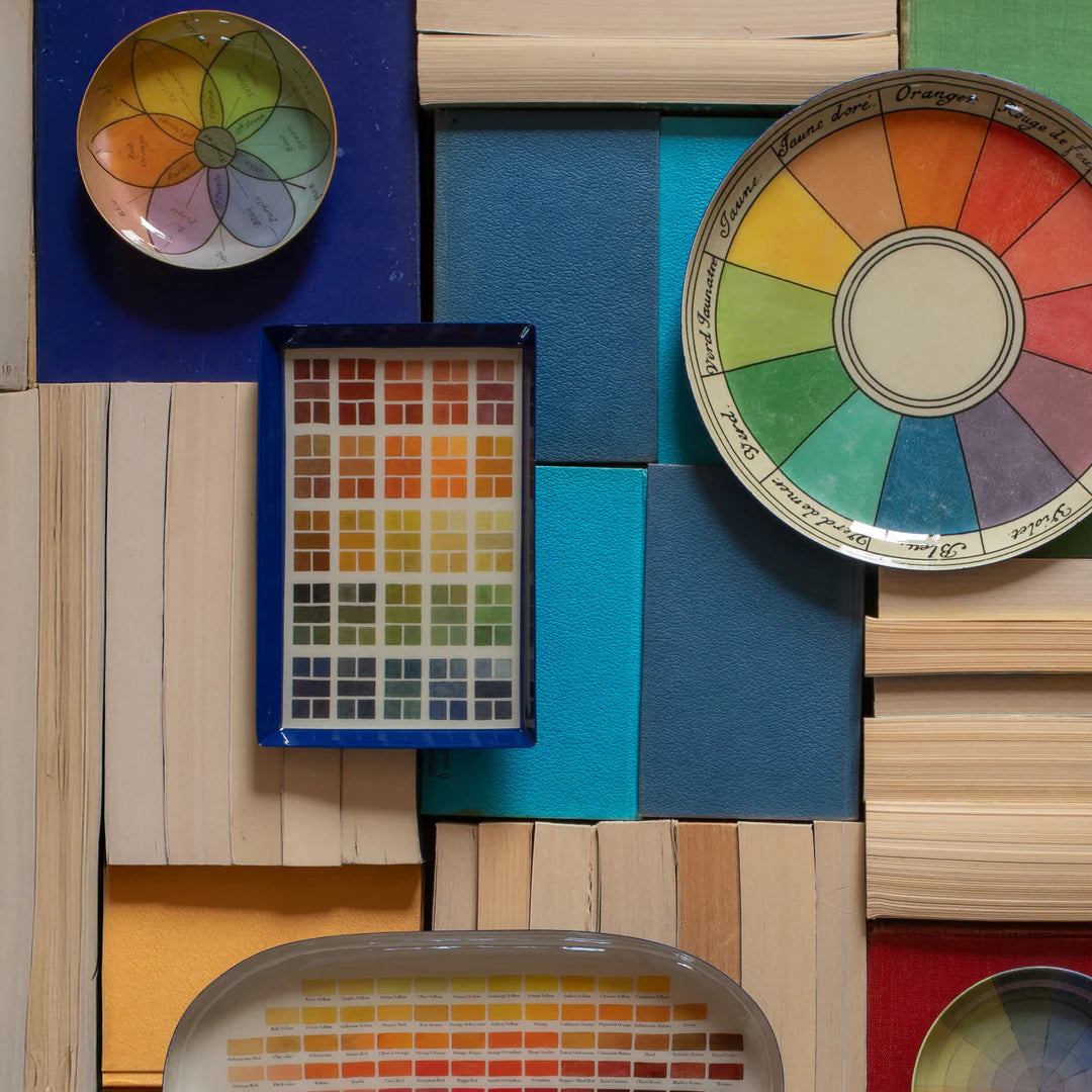Chroma Small Round Enamel Tray