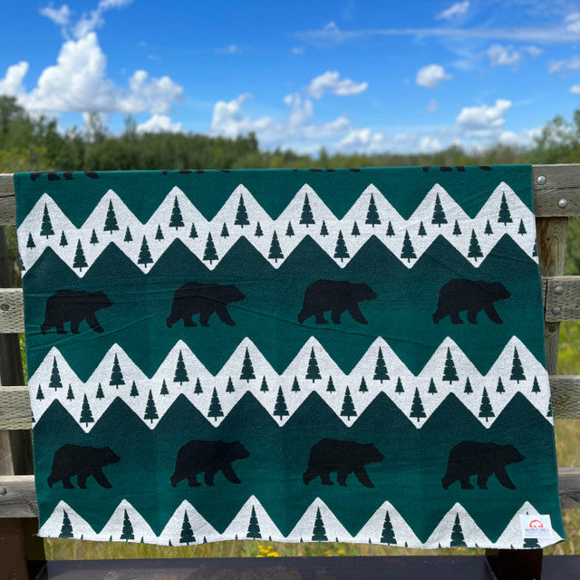 Forest Bear Throw