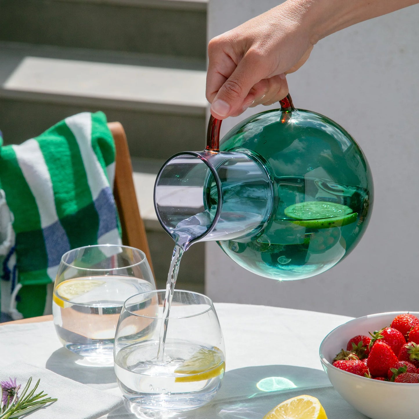 Pablo Glass Pitcher Large
