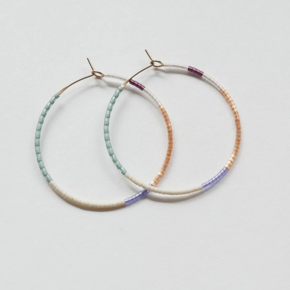 Pnina 14KT Gold 1.75" Hoop Earrings
