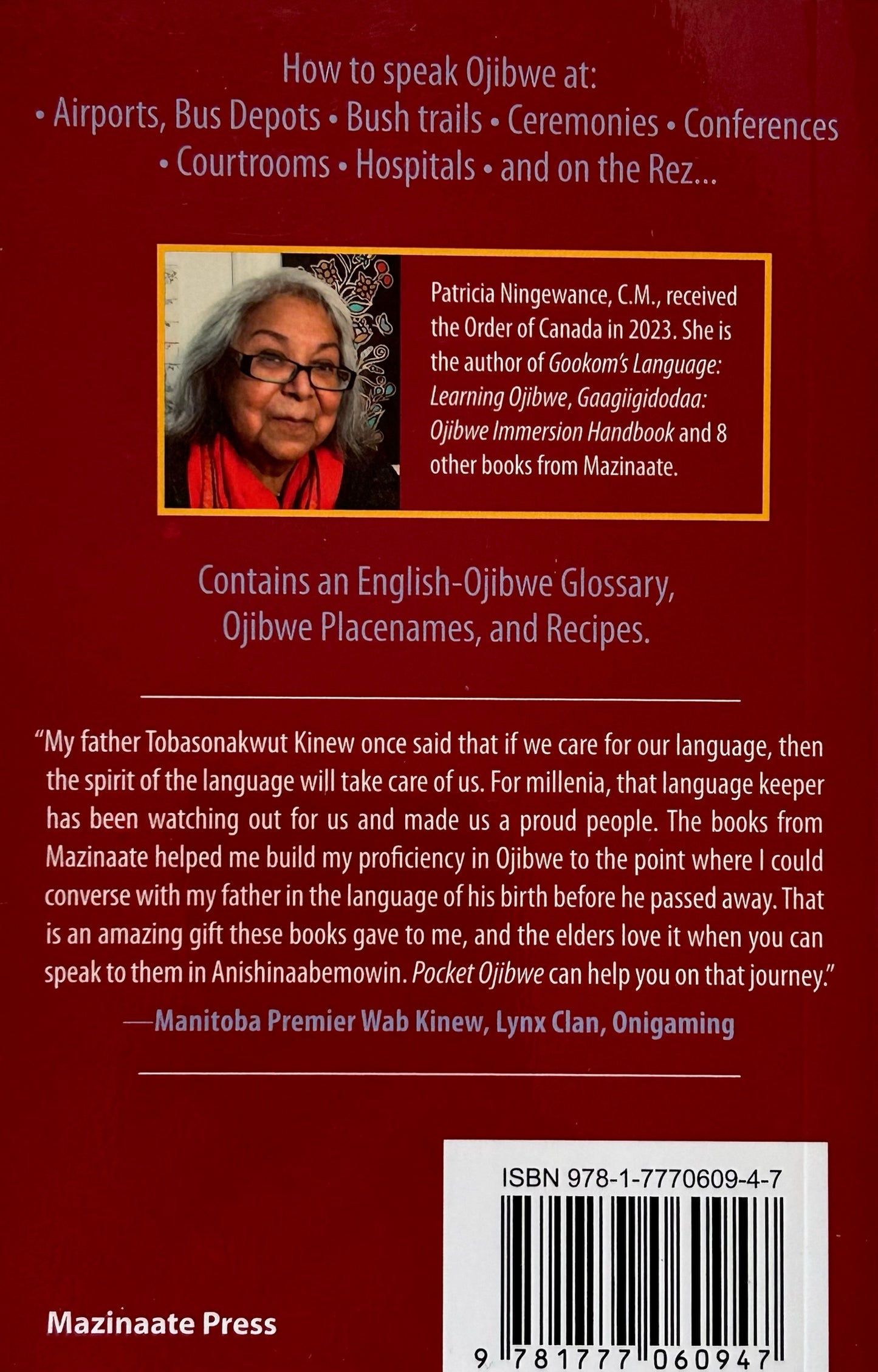 Pocket Ojibwe