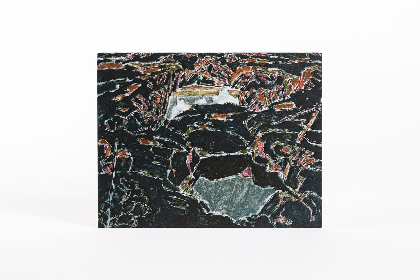 Grey Pool David Milne Greeting Card