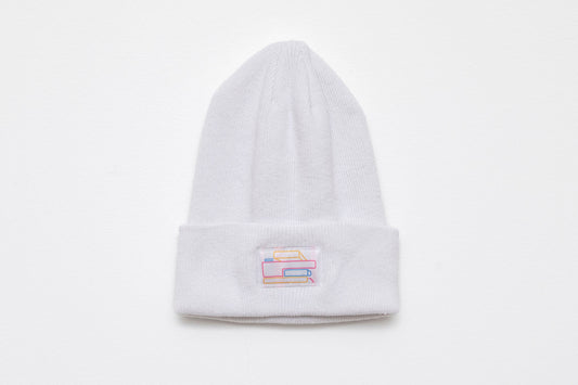 Pae White Beanie Recycled Cotton