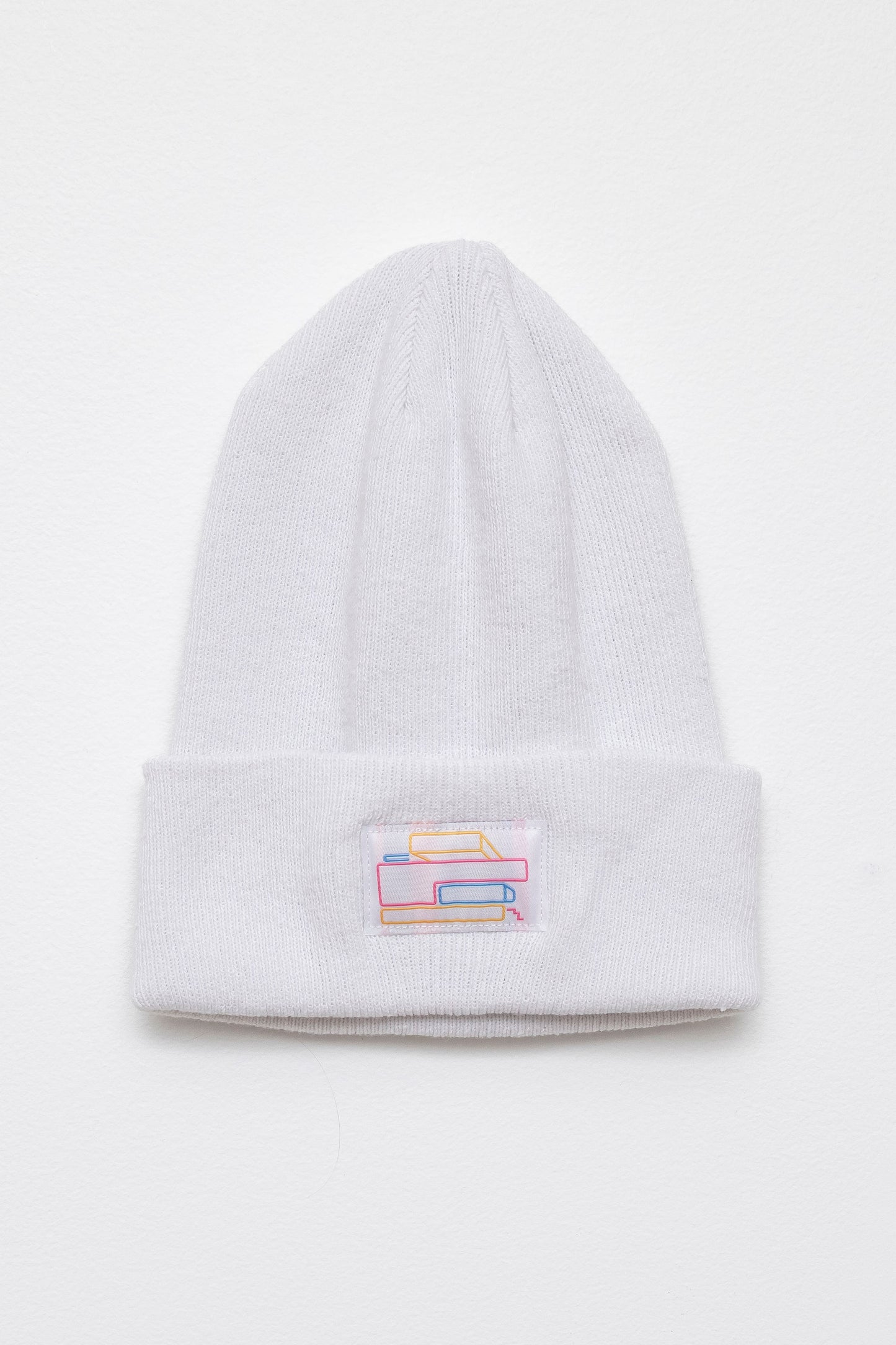 Pae White Beanie Recycled Cotton