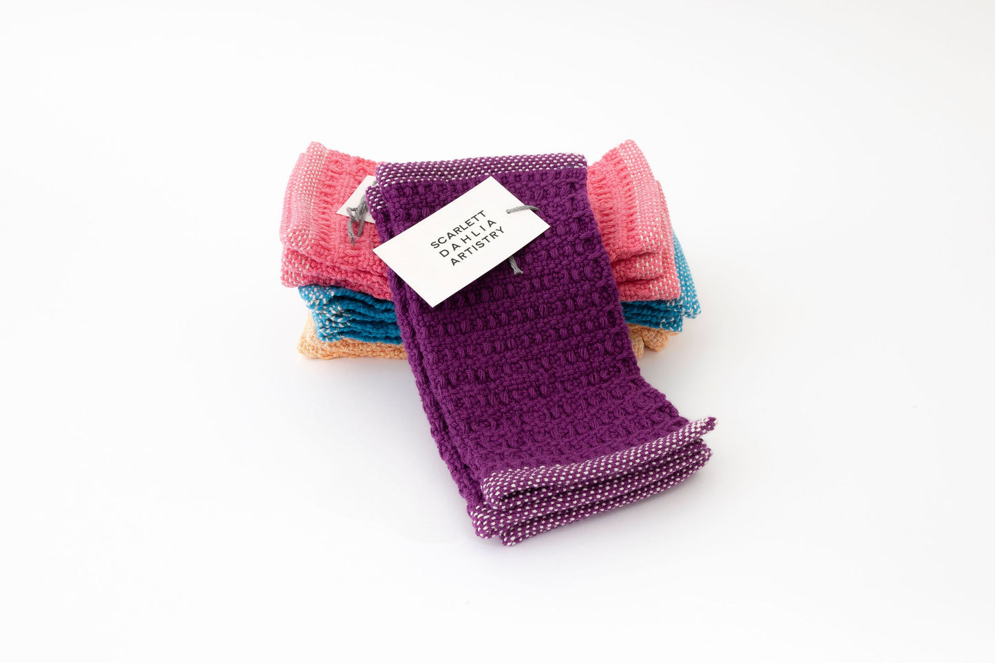 Scarlett Dahlia Woven Cloth 3PK