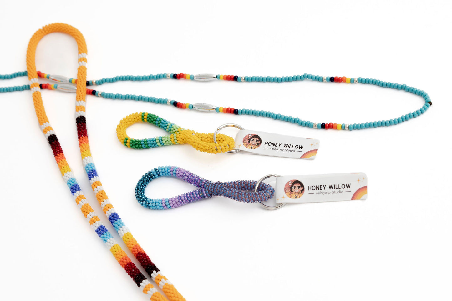 Honey Willow Large Lanyard 16"