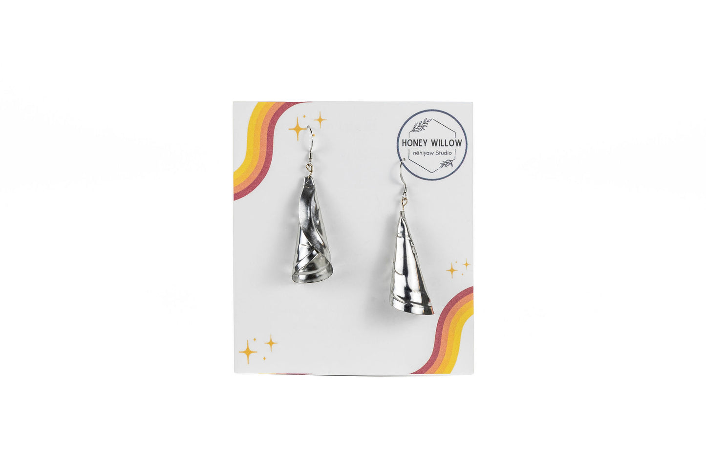 Honey Willow Jingle Cone Earrings