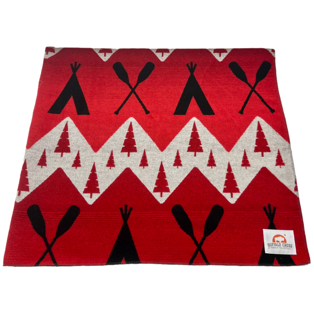 Buffalo Cross Journey Home Throw Mihkwaw