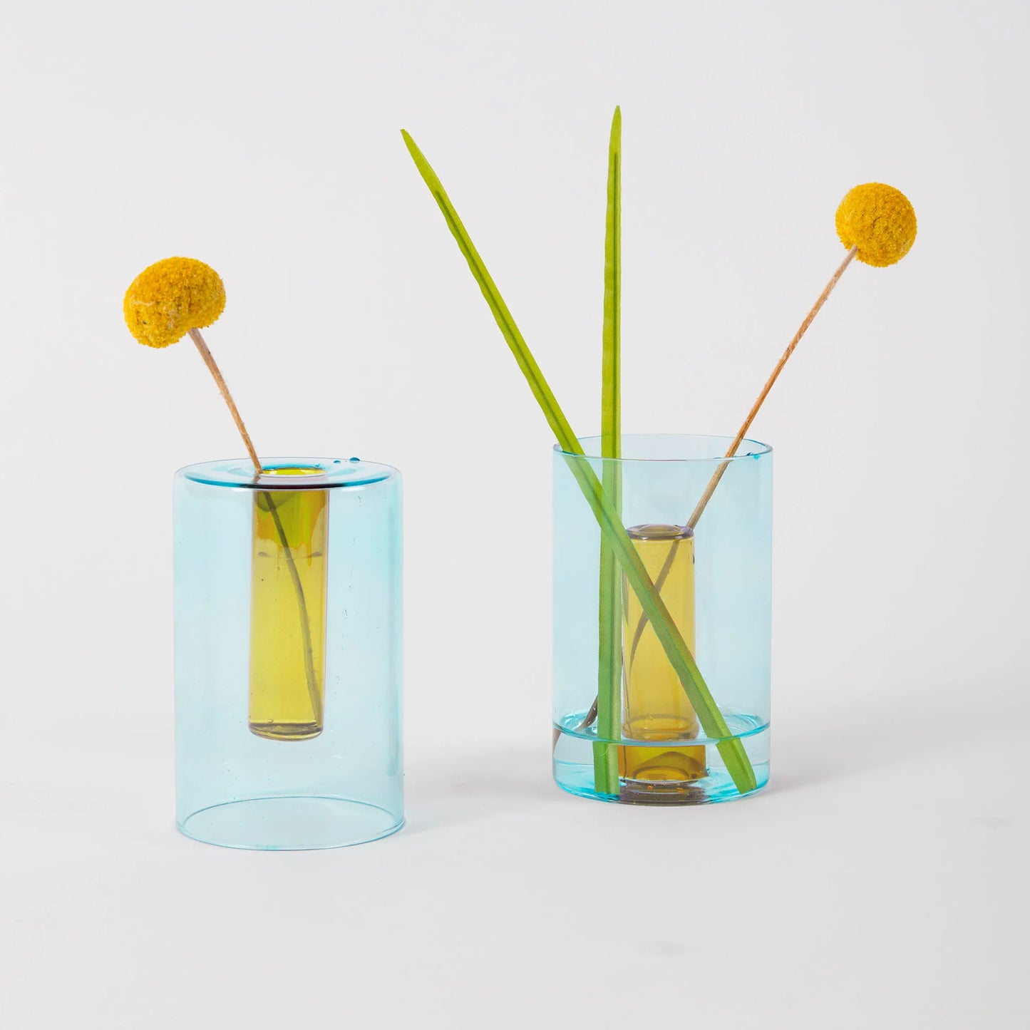 Reversible Glass Vase Small