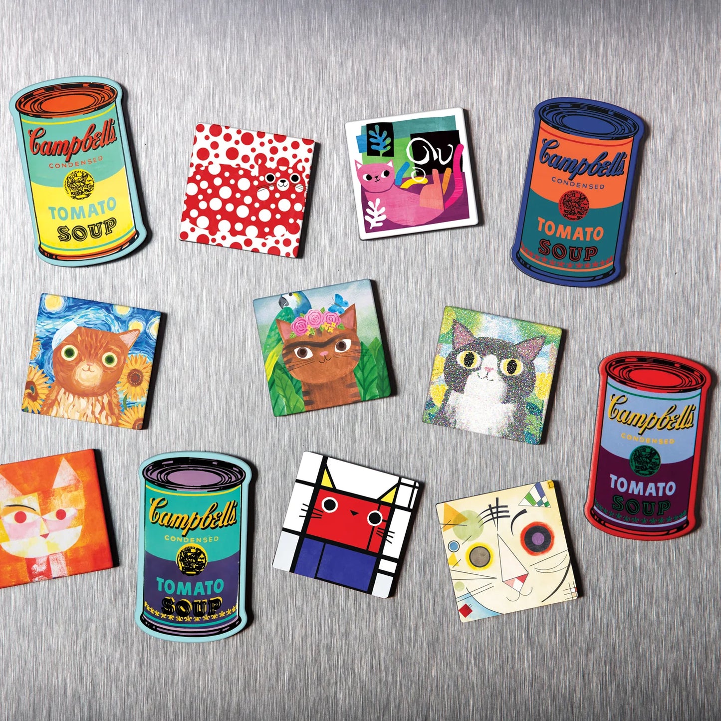 Artsy Cat Magnets