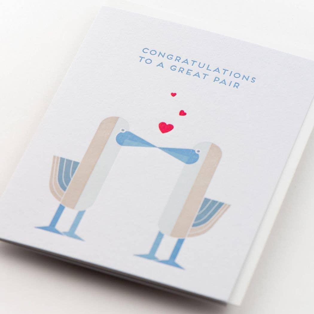 Pair of Boobies Modern Card