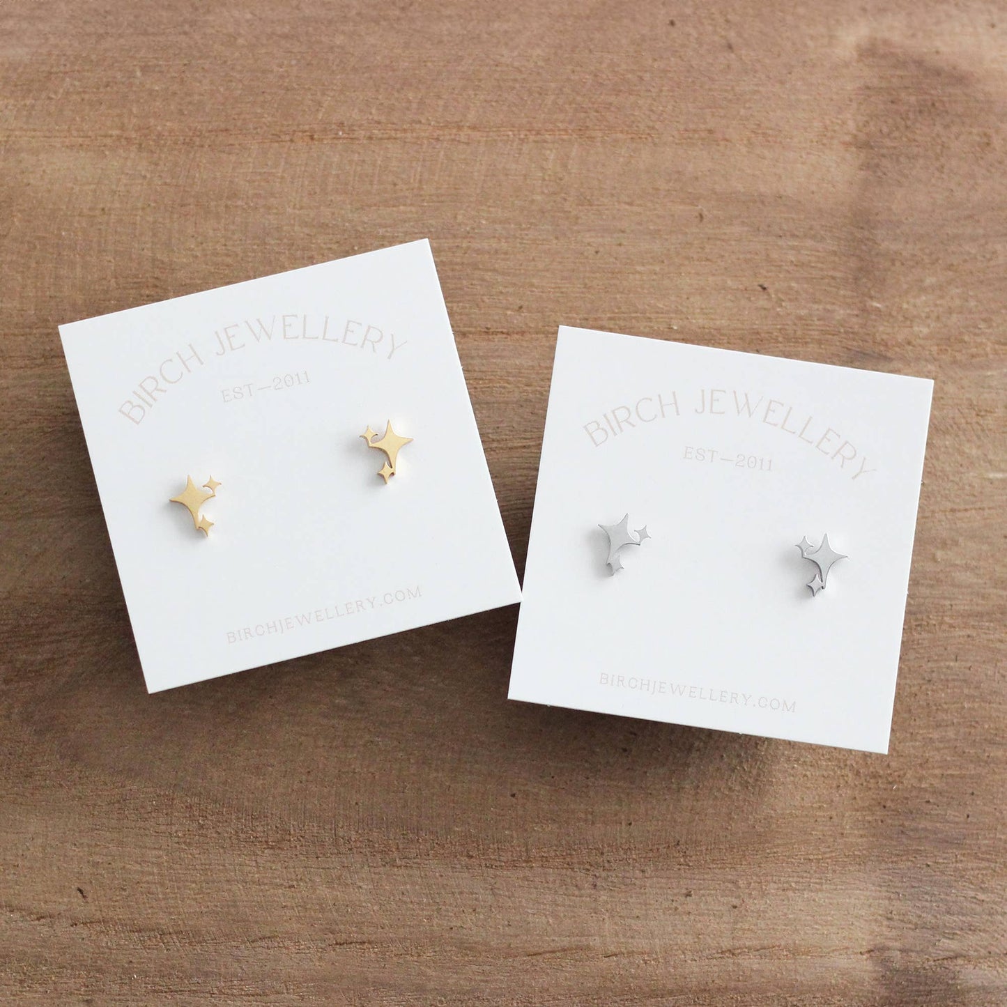 Mini Sparkle Earrings (Gold)