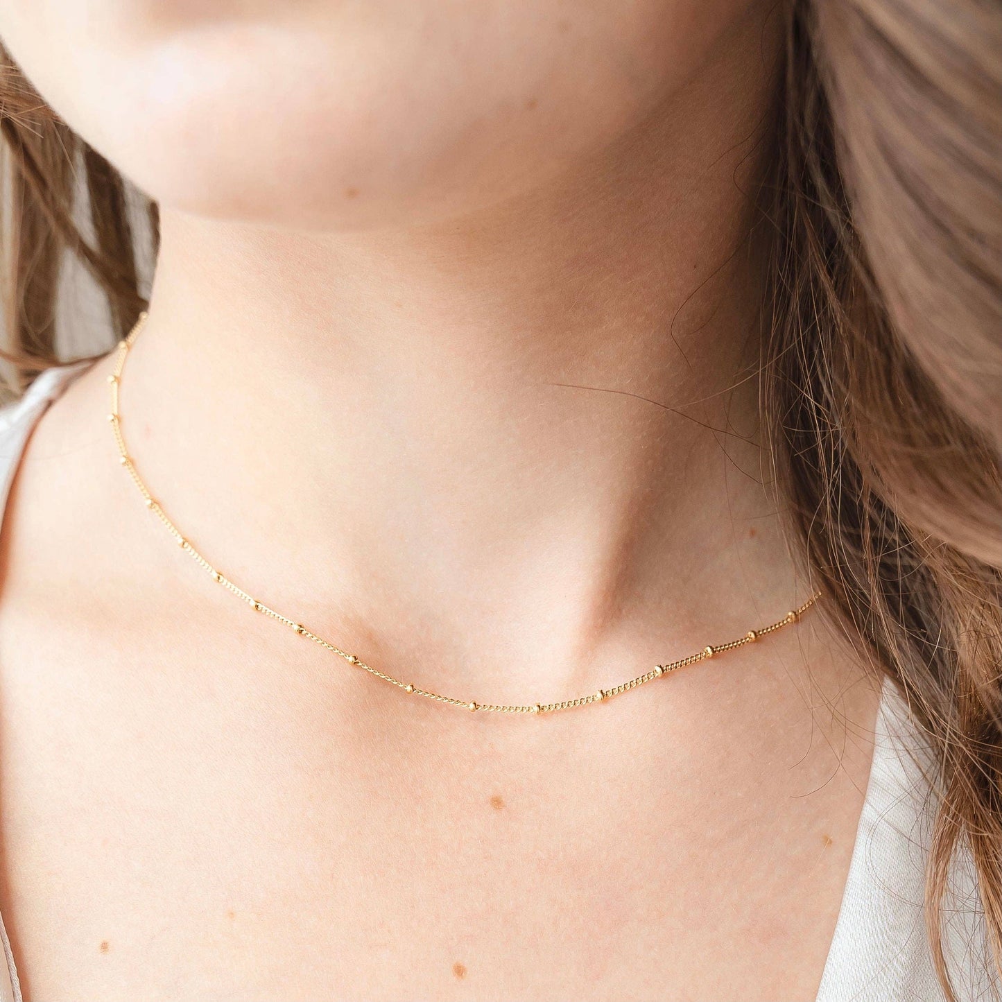 Agnes Chain: Gold Filled / 18”