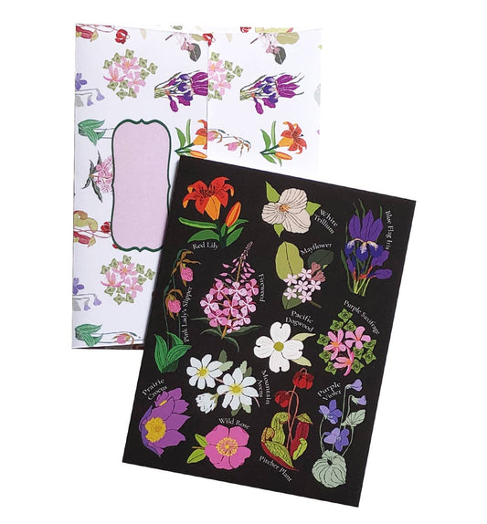 Flowers of Canada Greeting Card – Provincial Blooms