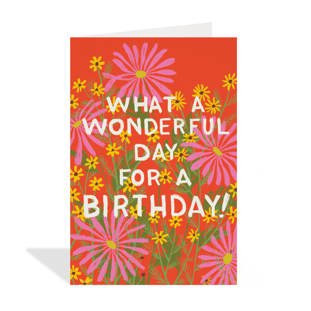 Wonderful Birthday Petite Card