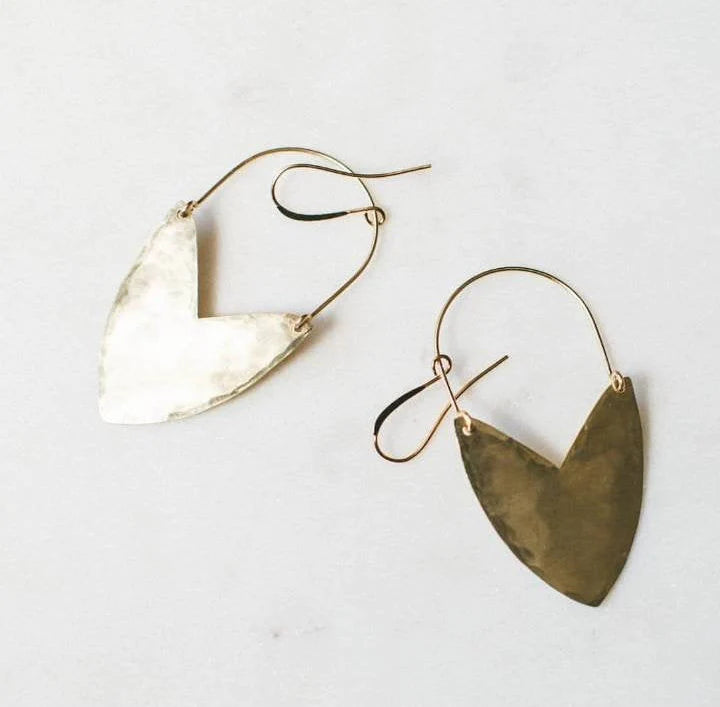 Tulip Shield Mini Earring