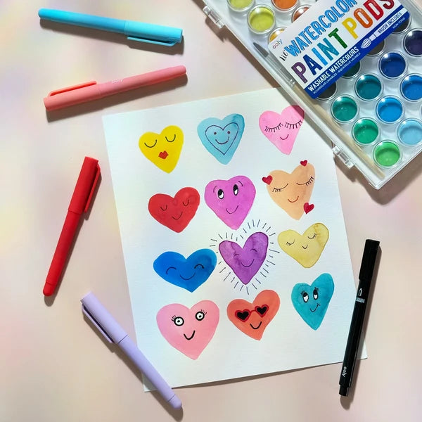 Lil Watercolor Paint Pods