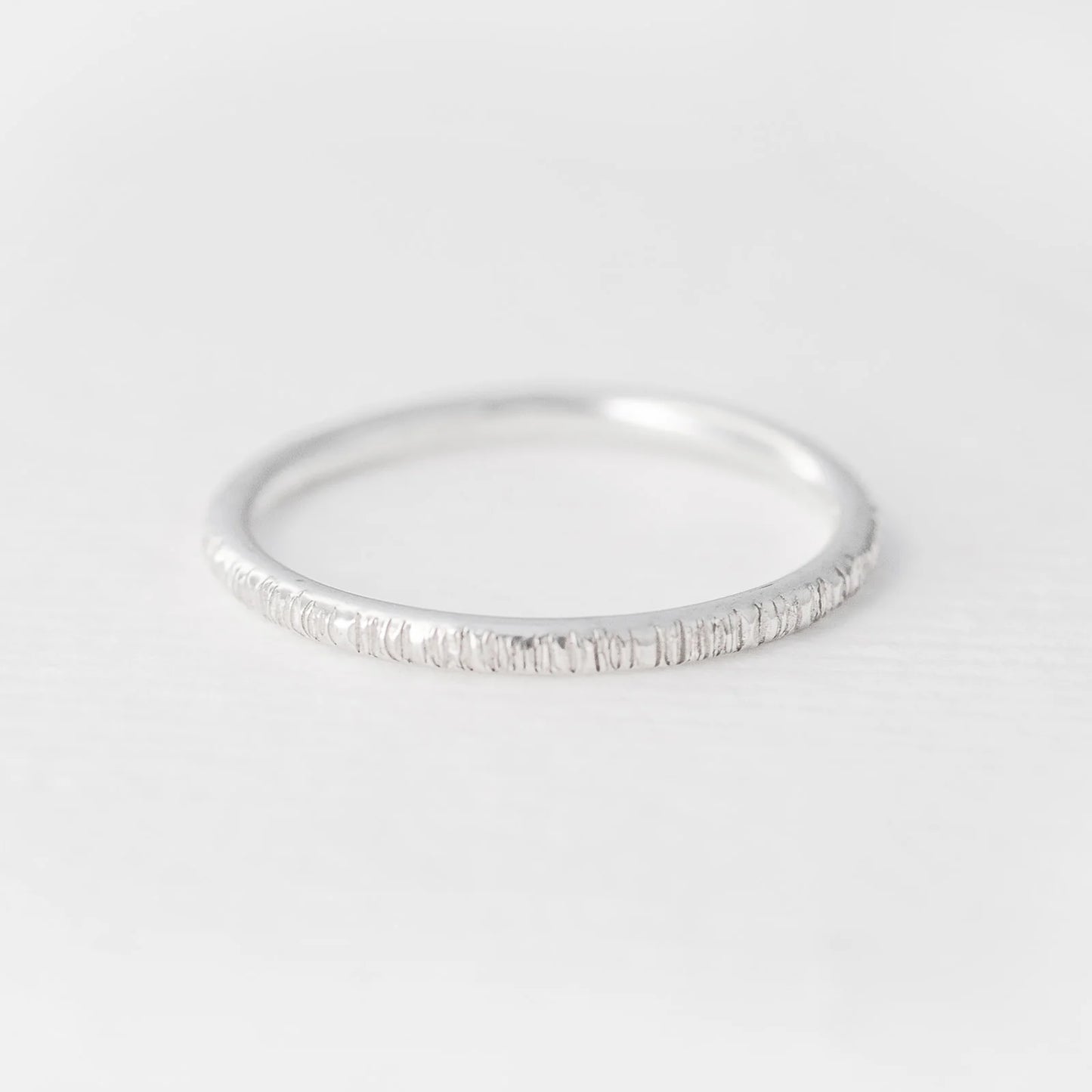 Frieda Birch Ring Solid Sterling Silver