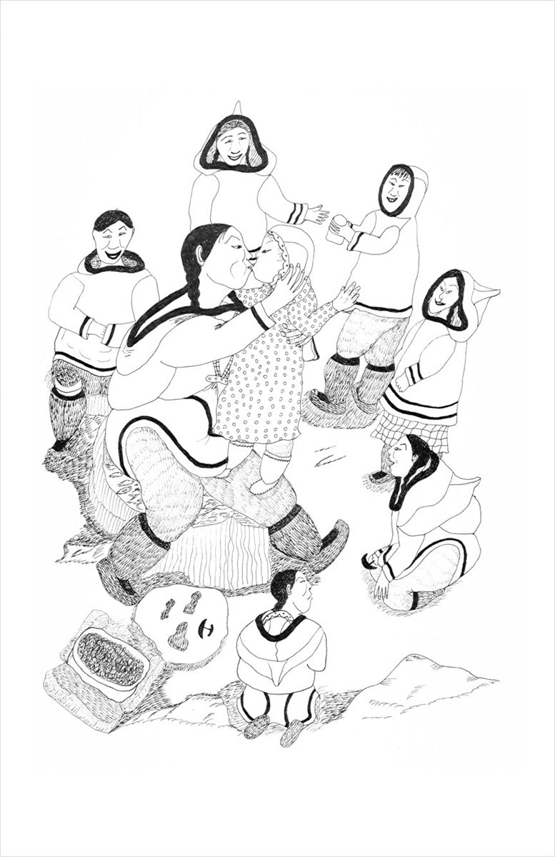 A celebration of Inuit Life - Drawing from Cape Dorset