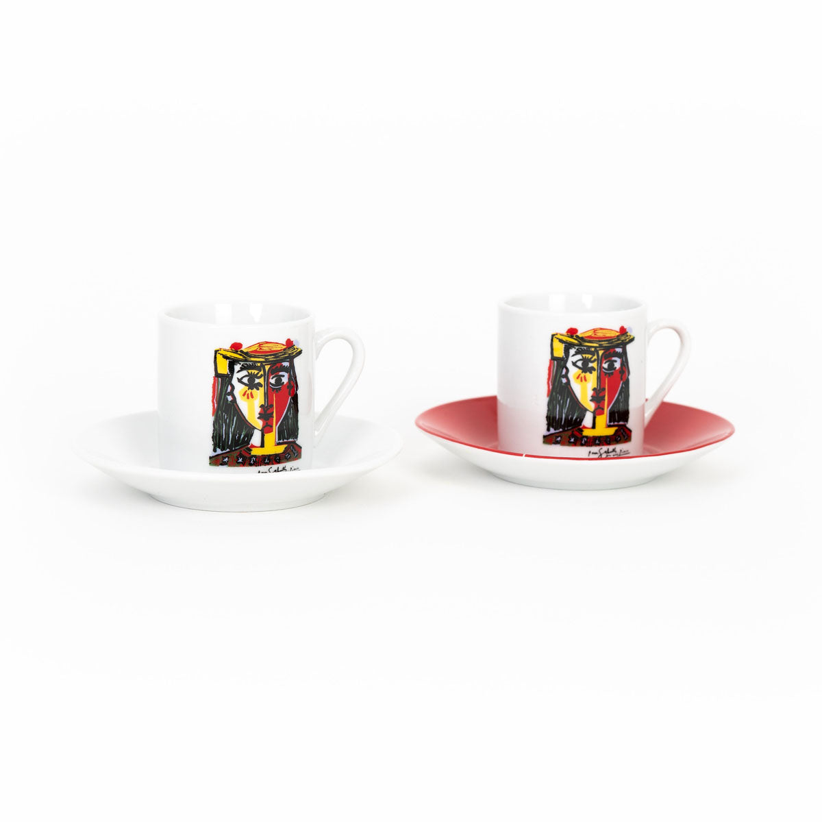 Picasso Espresso Mug and Plate Set