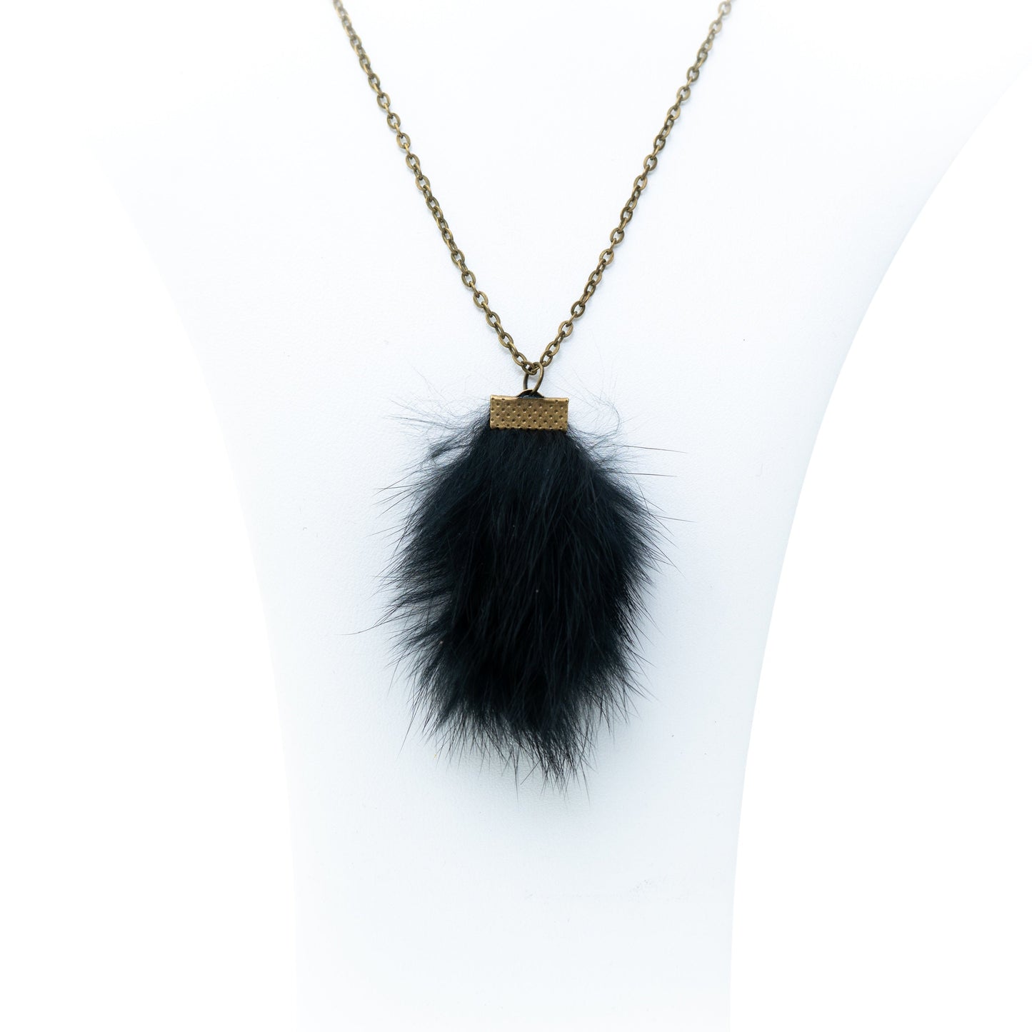 Friesen Necklace Black Fur