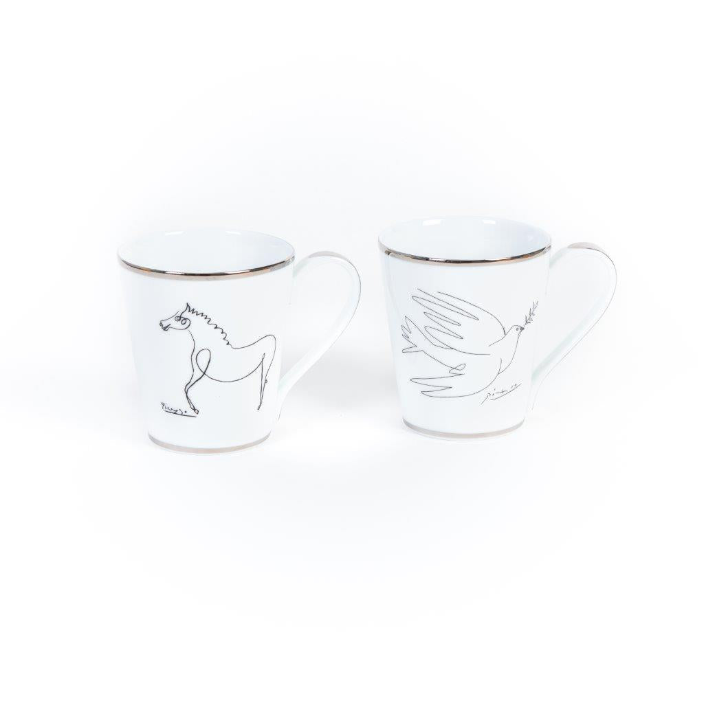 Colombe & Cheval 2 Mug Set