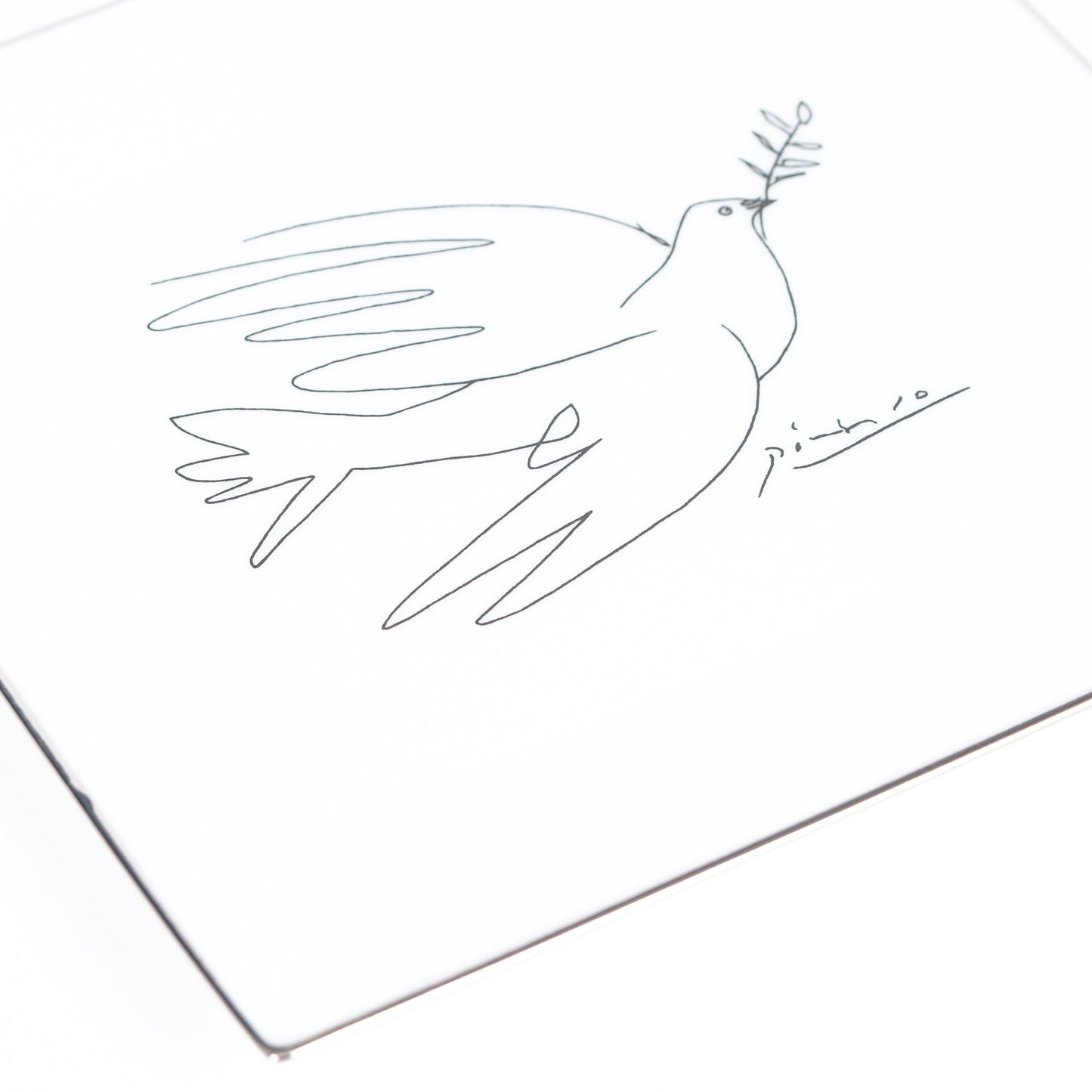 Picasso La Colombe Plate (15cm sq)