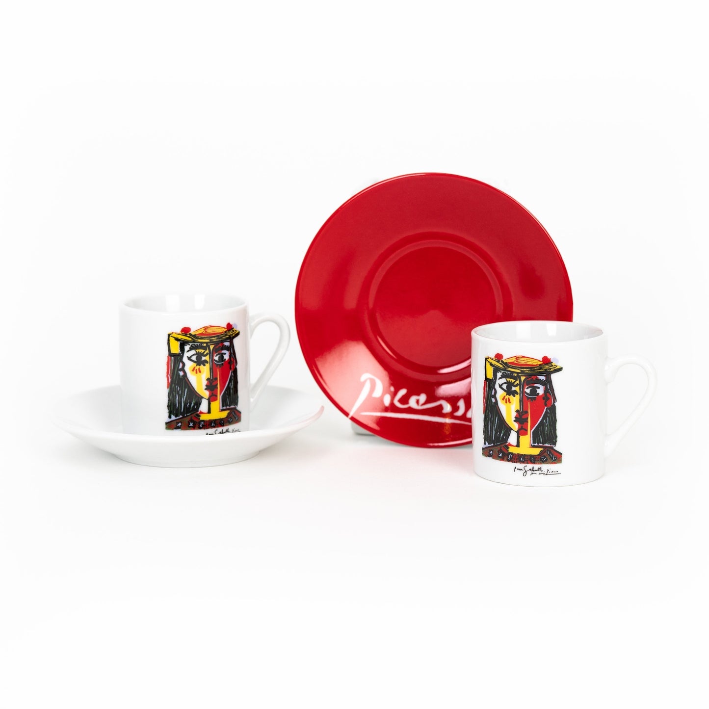 Picasso Espresso Mug and Plate Set