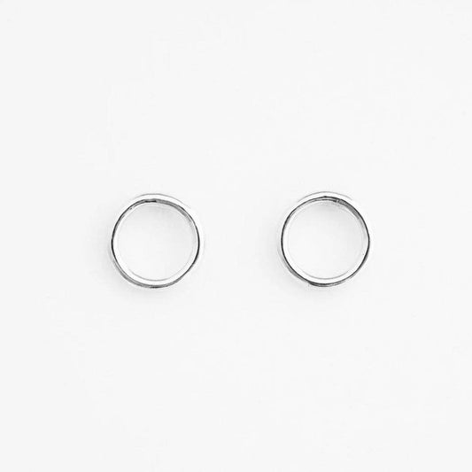 Grey Studs Sterling Silver