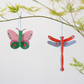 3D Ornament - Folk Butterflies